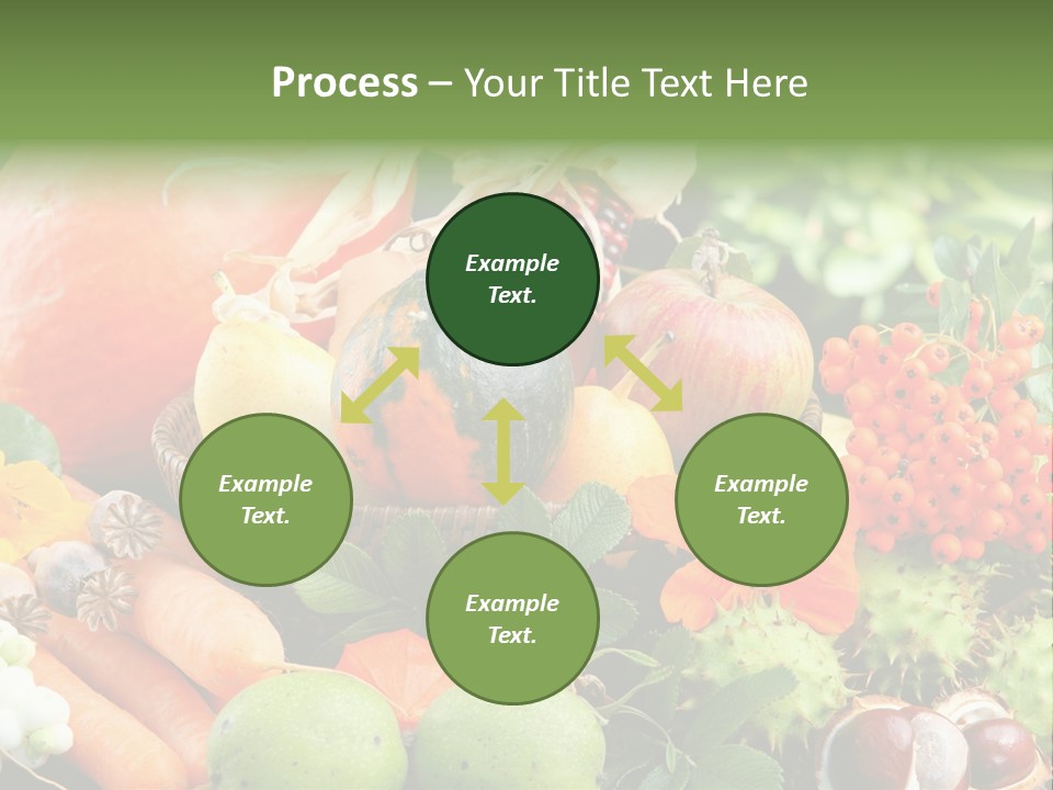 Stilleben Obst Herbstlich PowerPoint Template