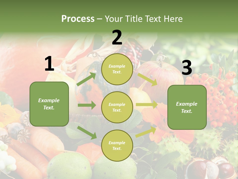 Stilleben Obst Herbstlich PowerPoint Template