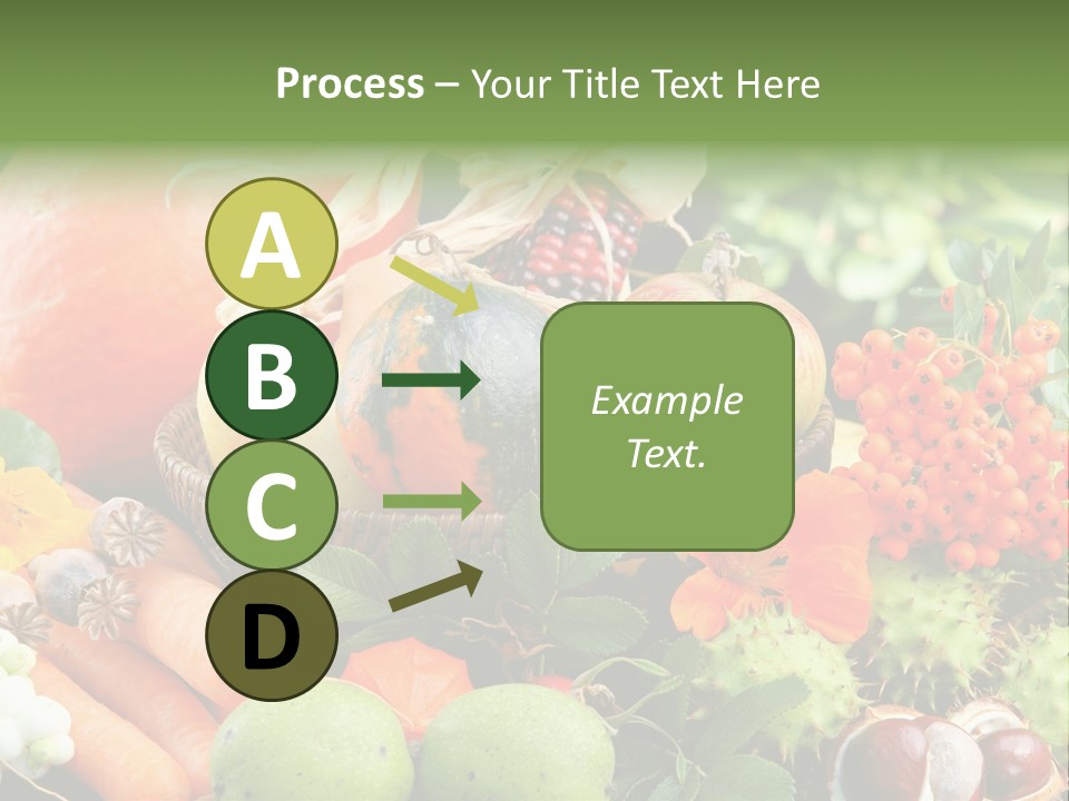 Stilleben Obst Herbstlich PowerPoint Template