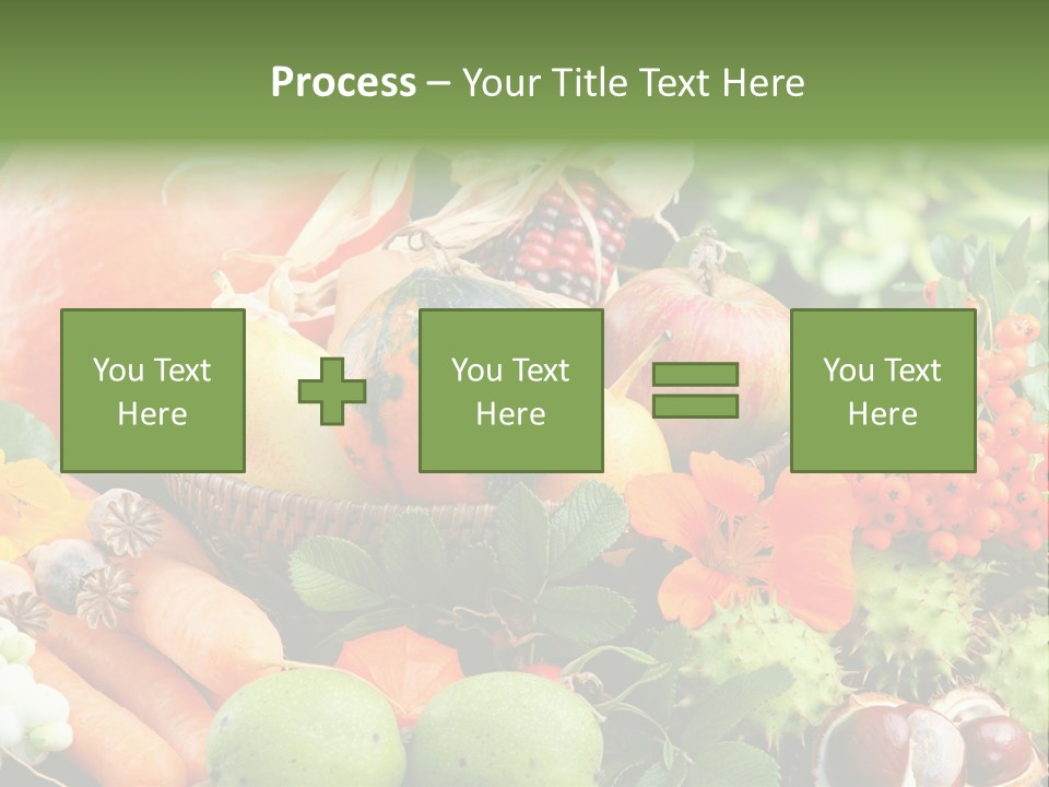 Stilleben Obst Herbstlich PowerPoint Template