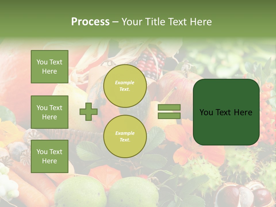 Stilleben Obst Herbstlich PowerPoint Template