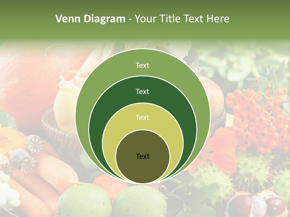 Stilleben Obst Herbstlich PowerPoint Template