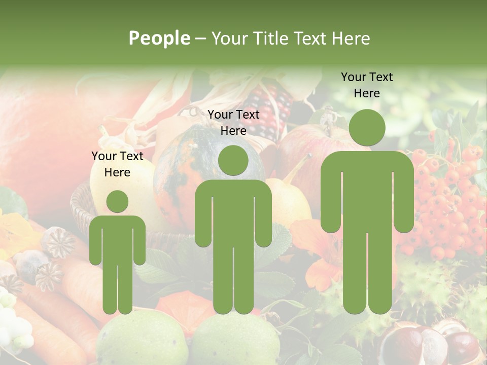 Stilleben Obst Herbstlich PowerPoint Template