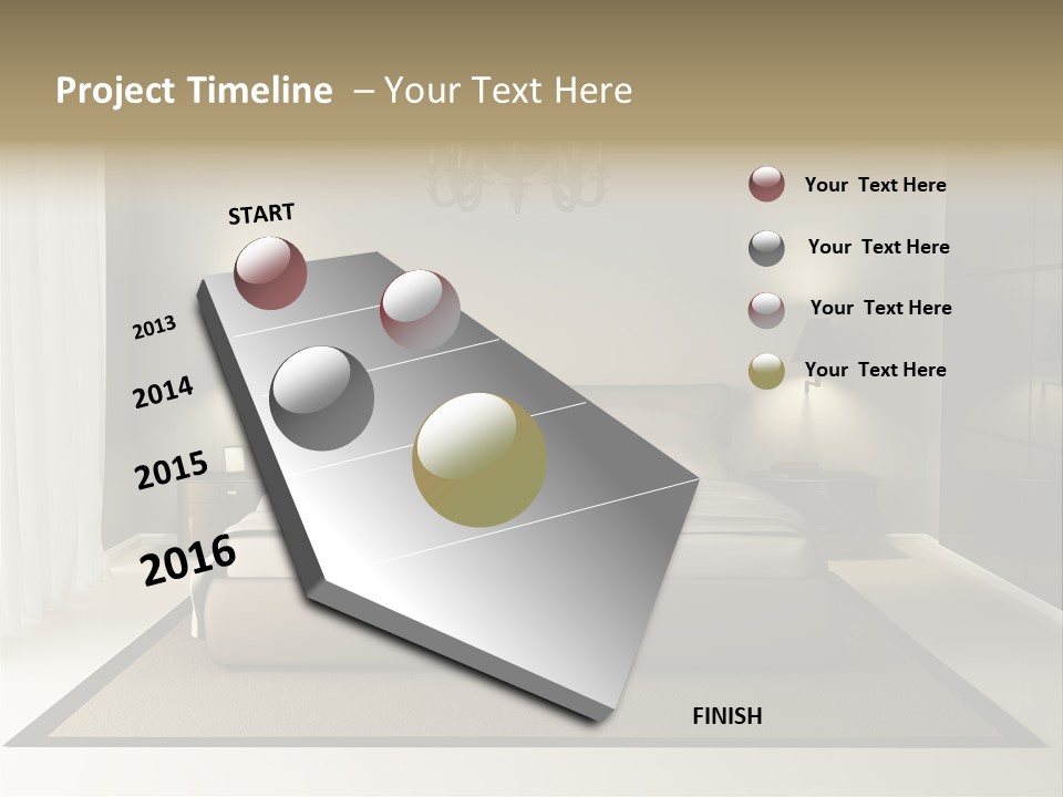 Modern Light Grey PowerPoint Template