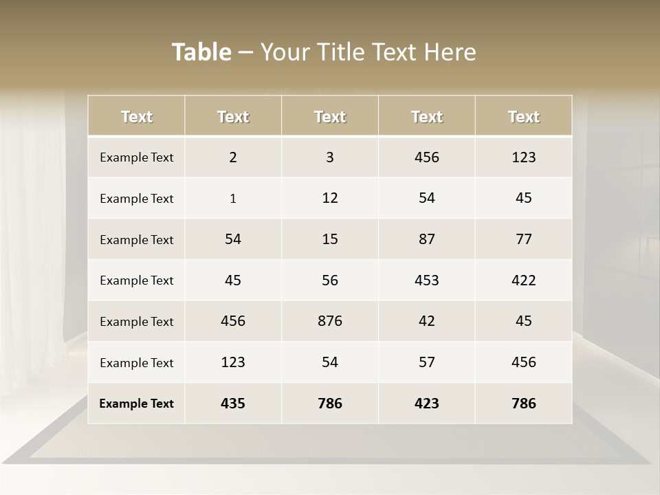 Modern Light Grey PowerPoint Template