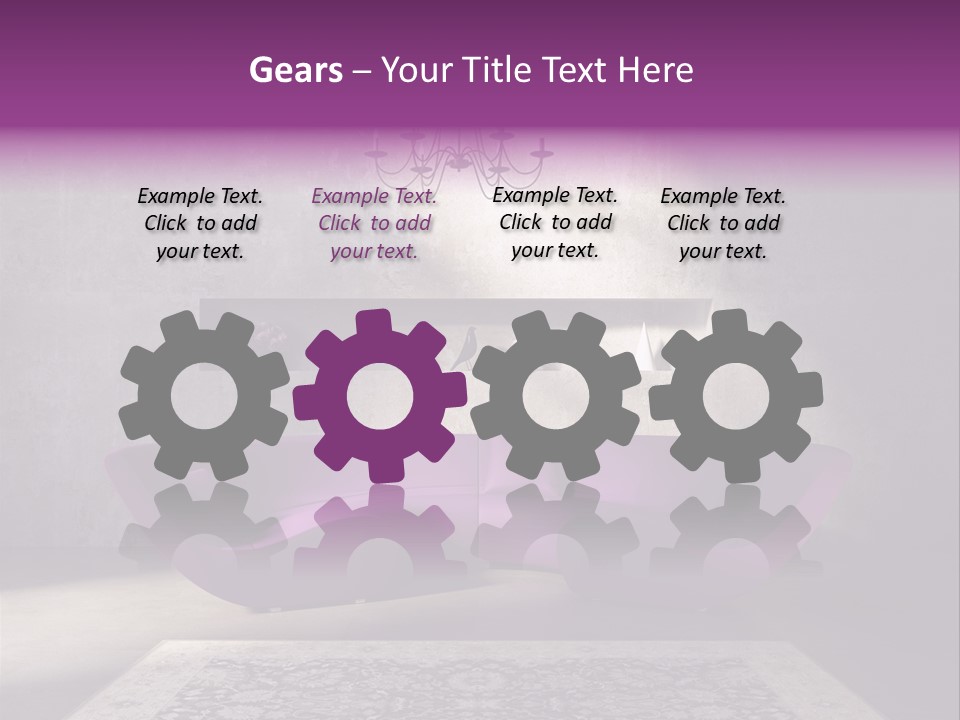 Interior Atmospheric Grey PowerPoint Template