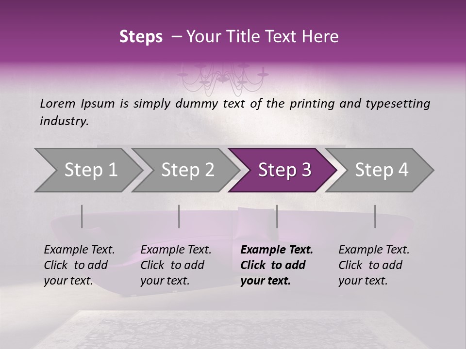 Interior Atmospheric Grey PowerPoint Template
