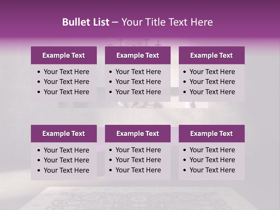 Interior Atmospheric Grey PowerPoint Template