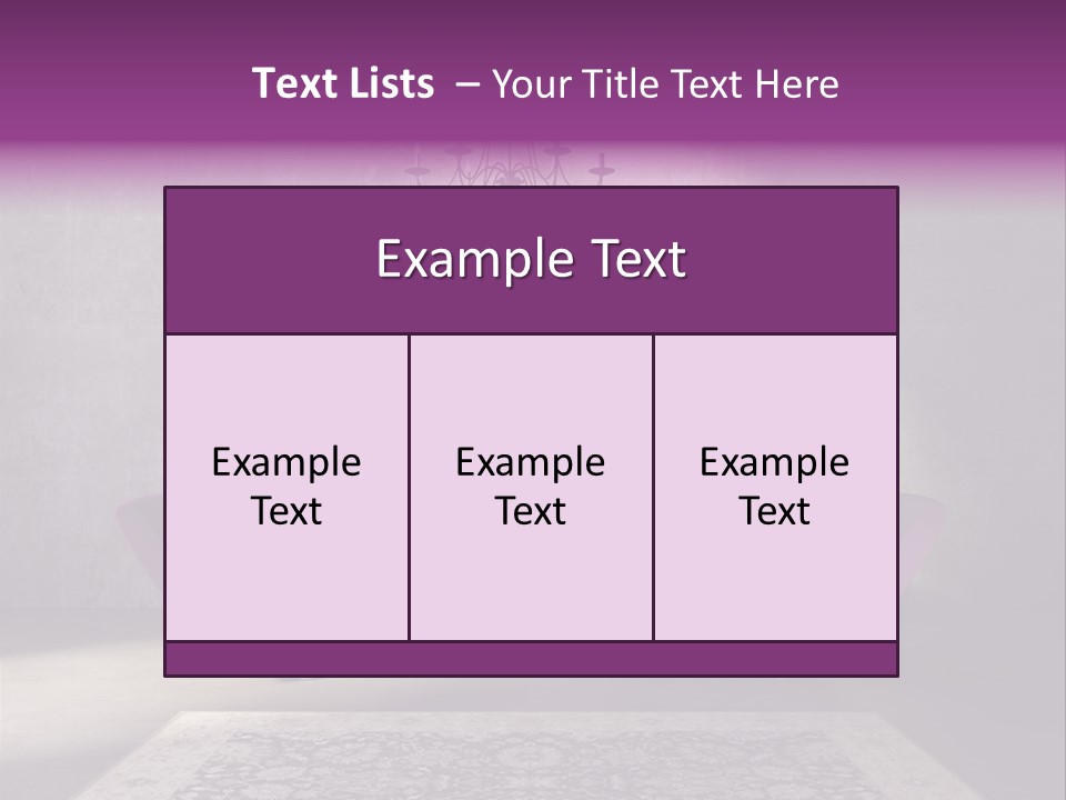 Interior Atmospheric Grey PowerPoint Template