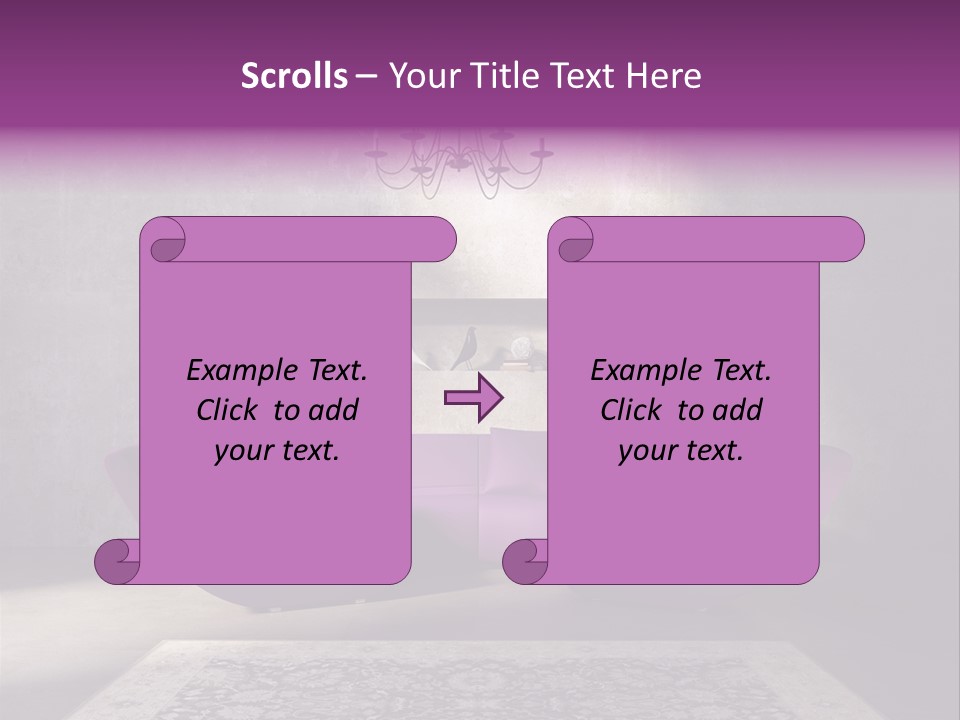 Interior Atmospheric Grey PowerPoint Template