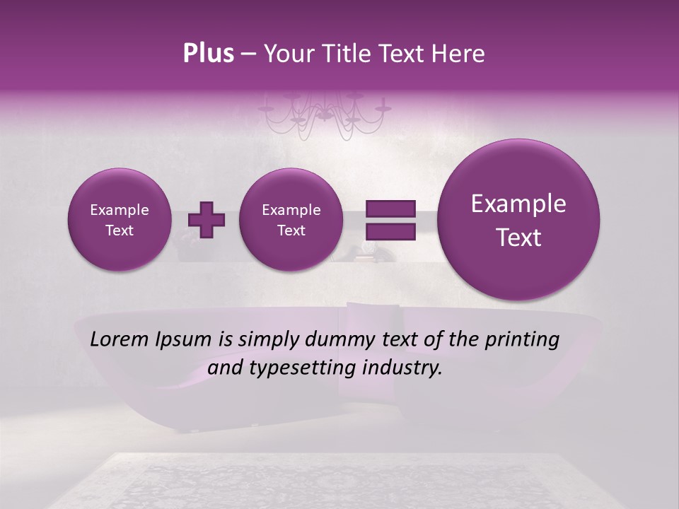 Interior Atmospheric Grey PowerPoint Template