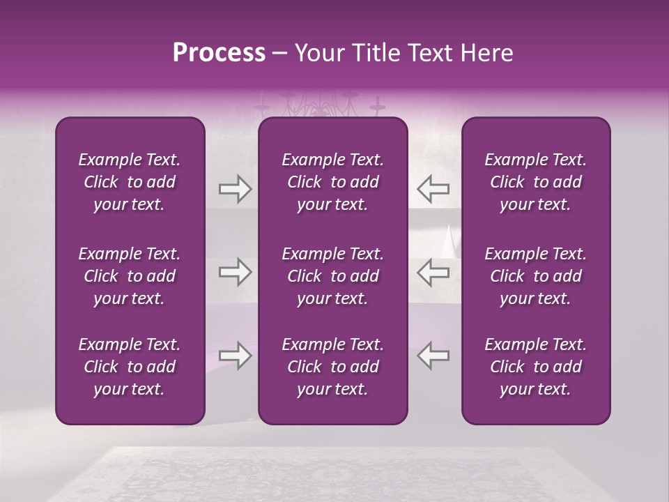 Interior Atmospheric Grey PowerPoint Template