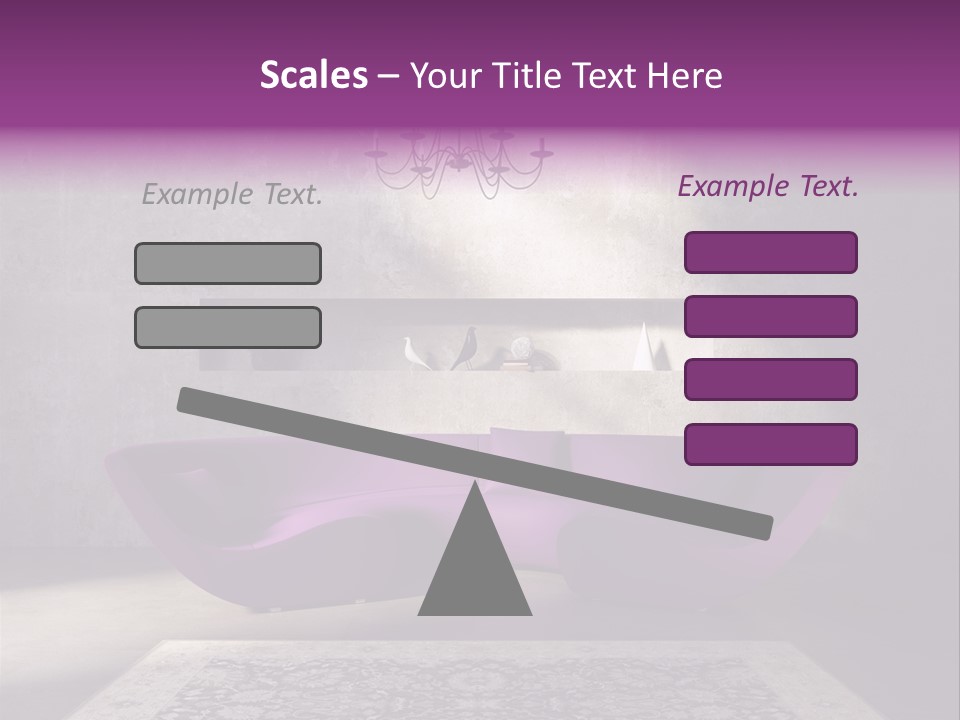 Interior Atmospheric Grey PowerPoint Template