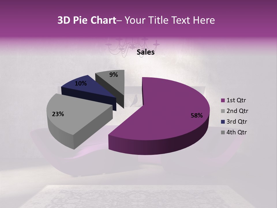 Interior Atmospheric Grey PowerPoint Template