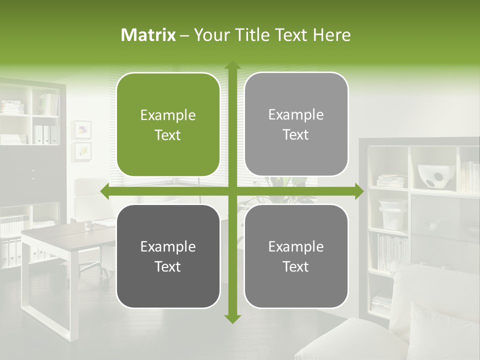 Sky Architectural Lounge PowerPoint Template