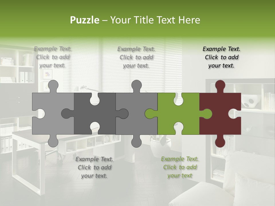 Sky Architectural Lounge PowerPoint Template