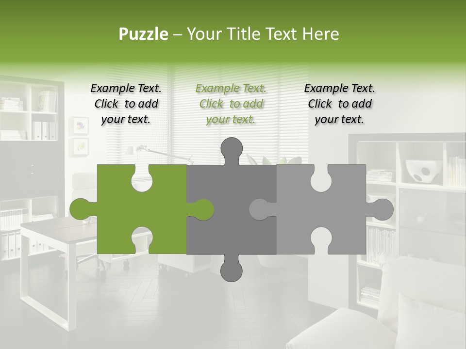 Sky Architectural Lounge PowerPoint Template