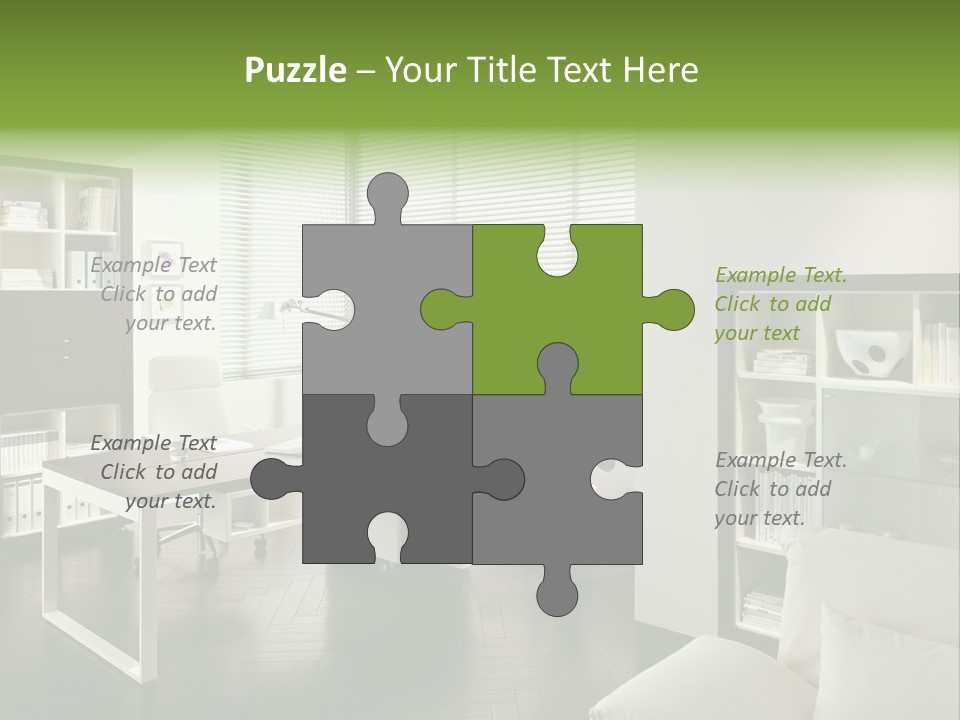 Sky Architectural Lounge PowerPoint Template