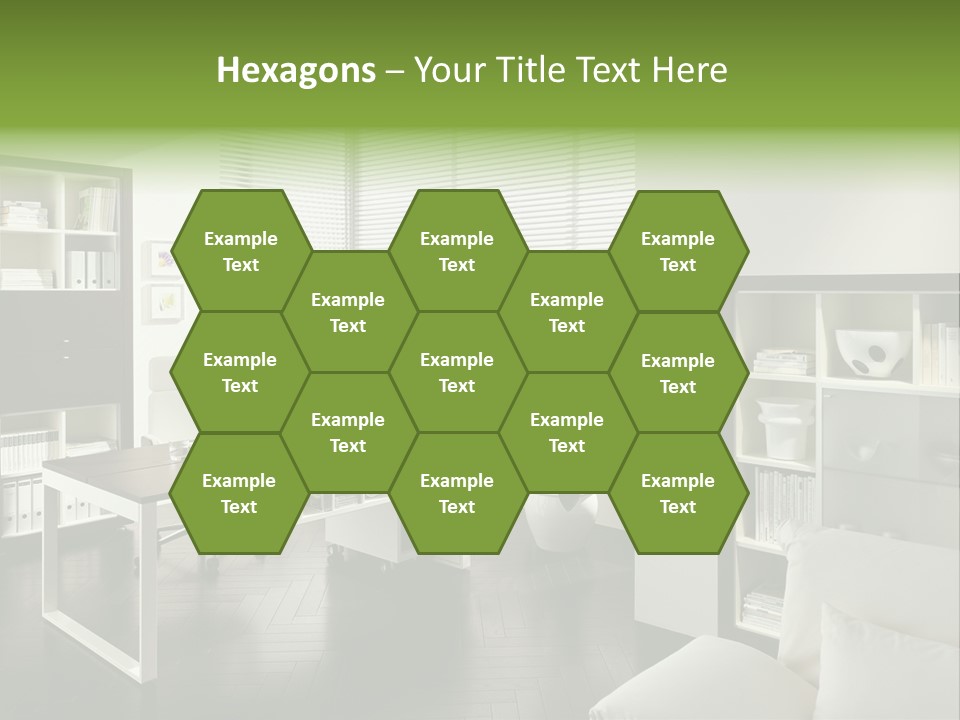 Sky Architectural Lounge PowerPoint Template