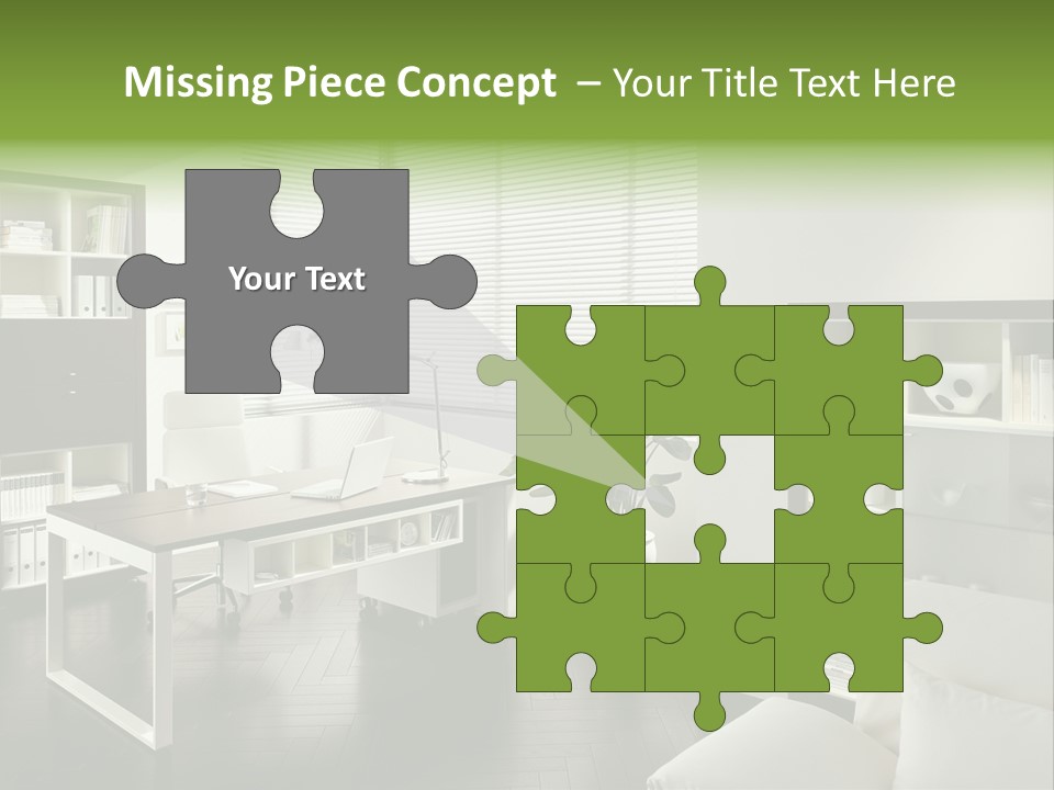 Sky Architectural Lounge PowerPoint Template