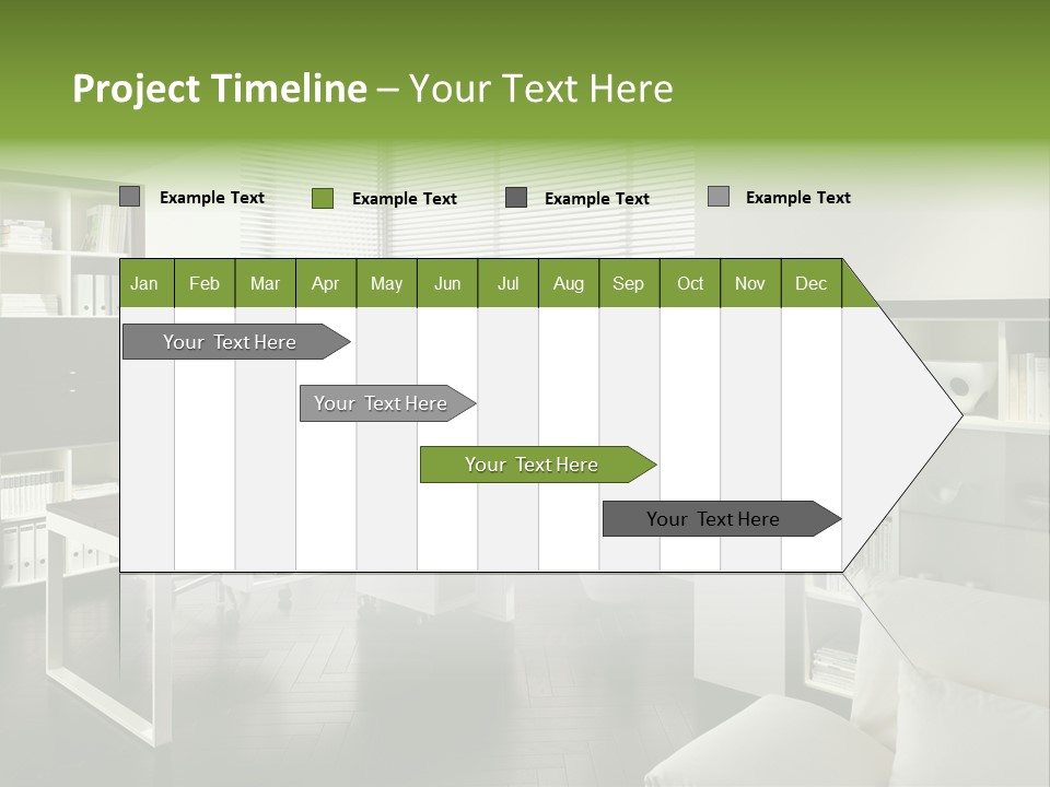Sky Architectural Lounge PowerPoint Template