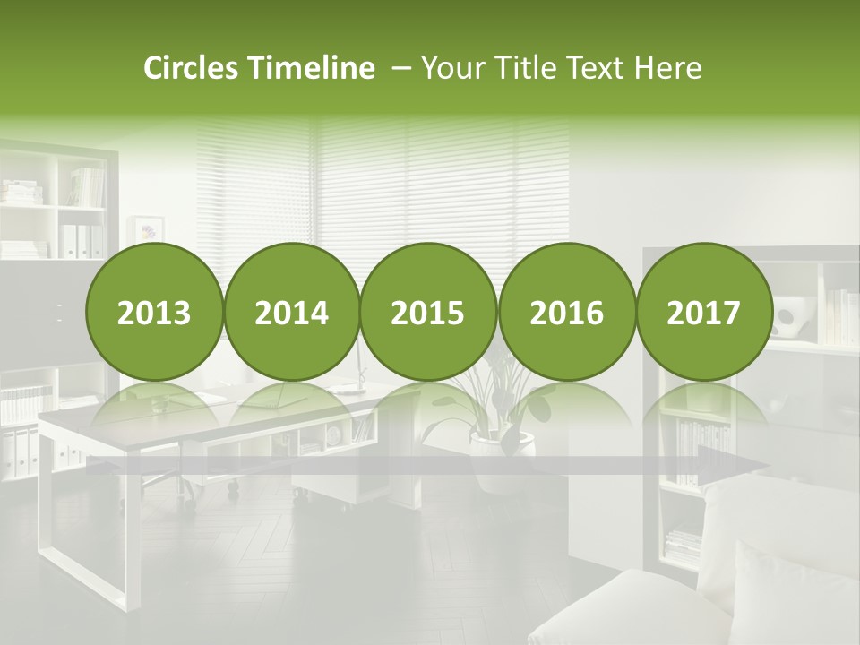 Sky Architectural Lounge PowerPoint Template