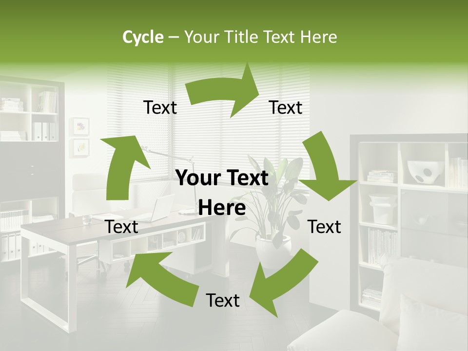 Sky Architectural Lounge PowerPoint Template