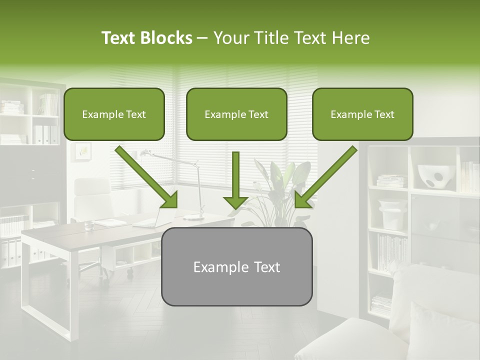 Sky Architectural Lounge PowerPoint Template