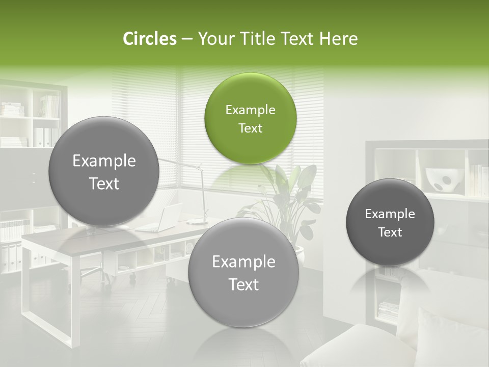 Sky Architectural Lounge PowerPoint Template