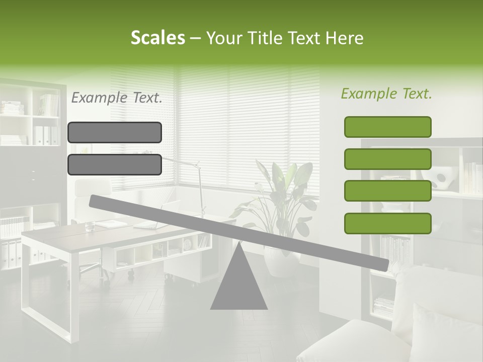 Sky Architectural Lounge PowerPoint Template