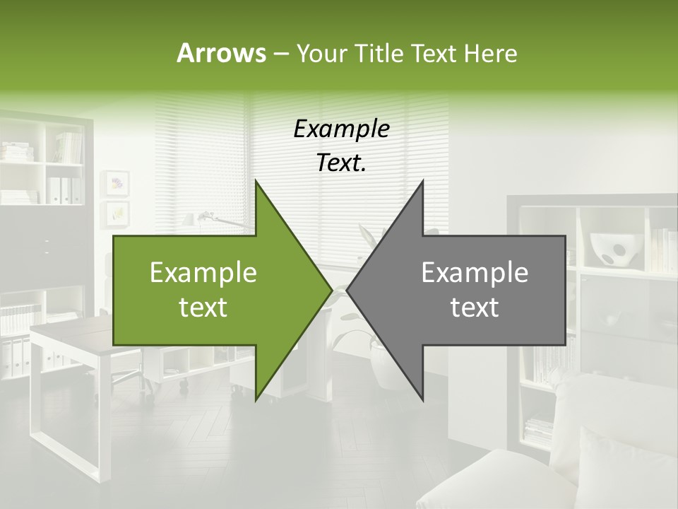 Sky Architectural Lounge PowerPoint Template