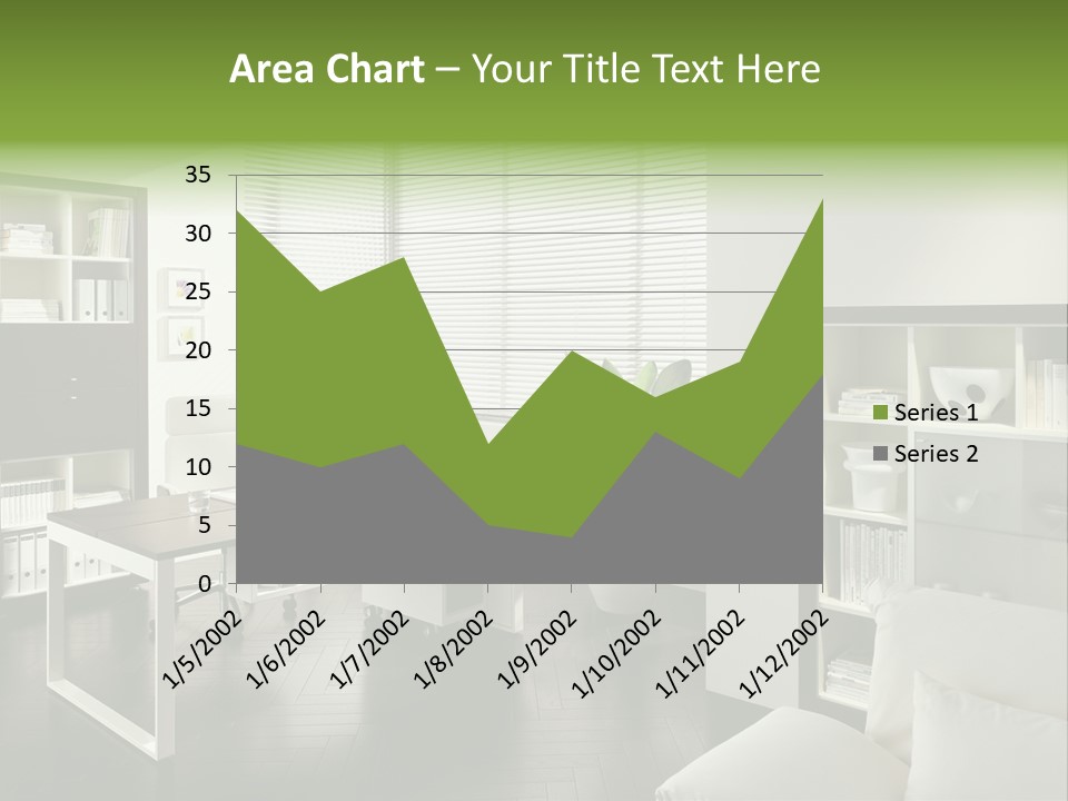 Sky Architectural Lounge PowerPoint Template