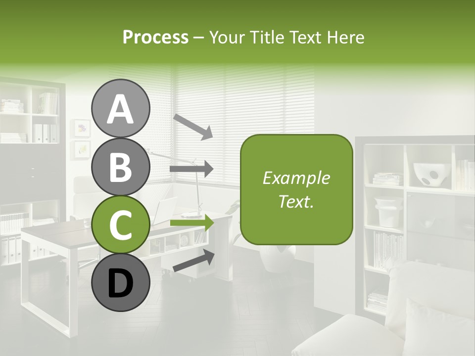 Sky Architectural Lounge PowerPoint Template