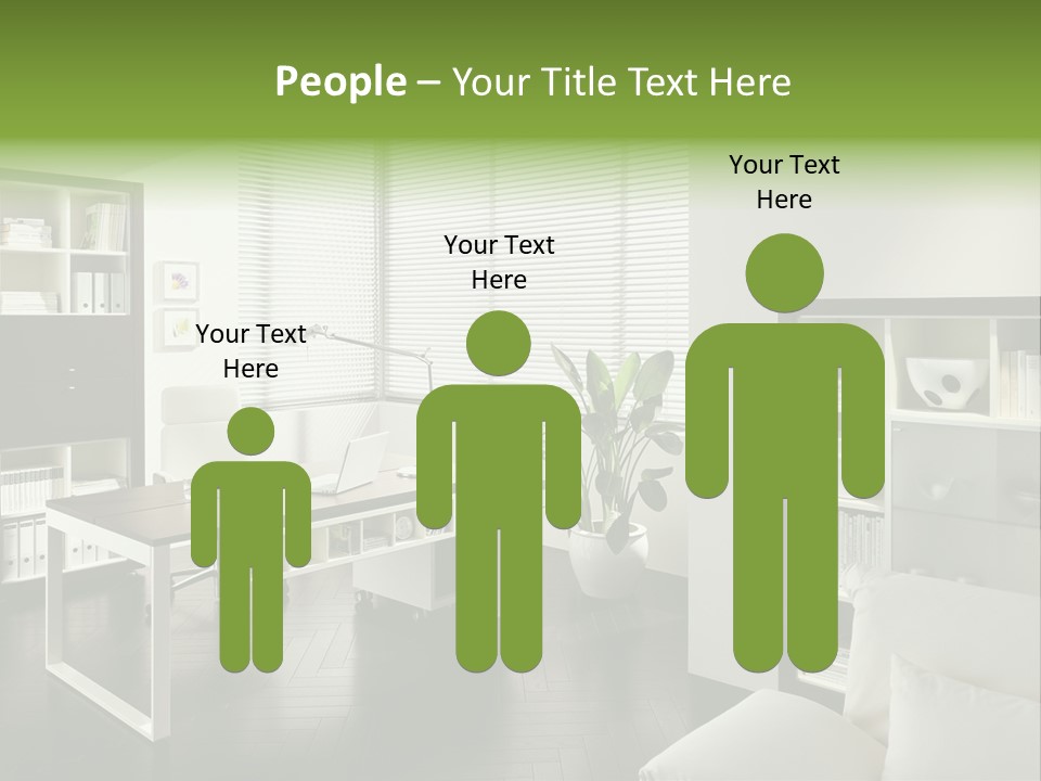 Sky Architectural Lounge PowerPoint Template