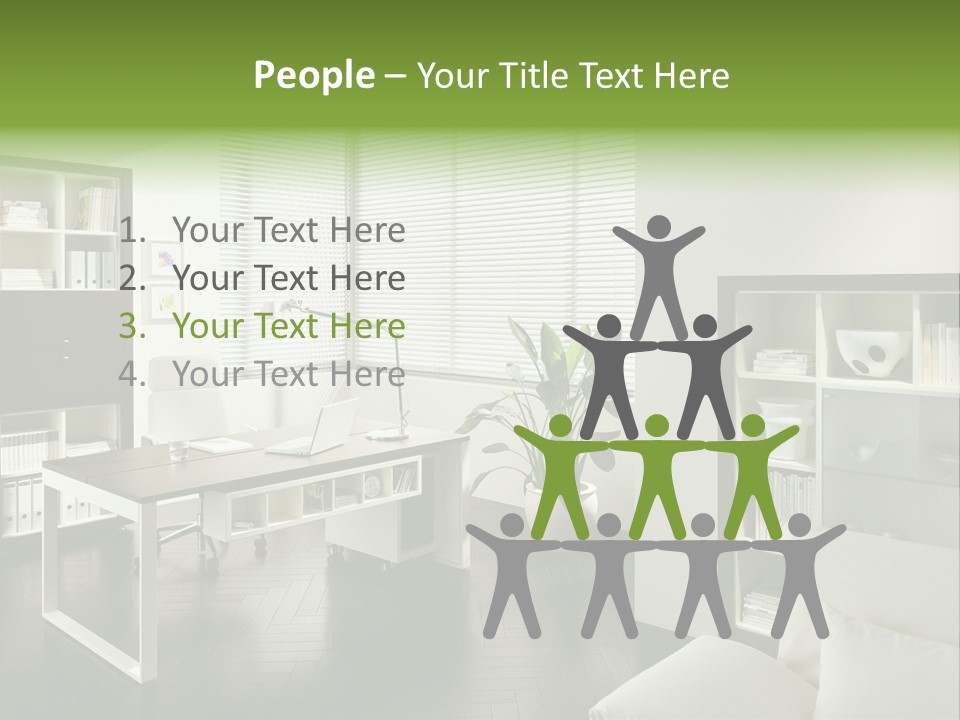 Sky Architectural Lounge PowerPoint Template