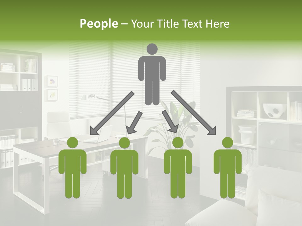 Sky Architectural Lounge PowerPoint Template