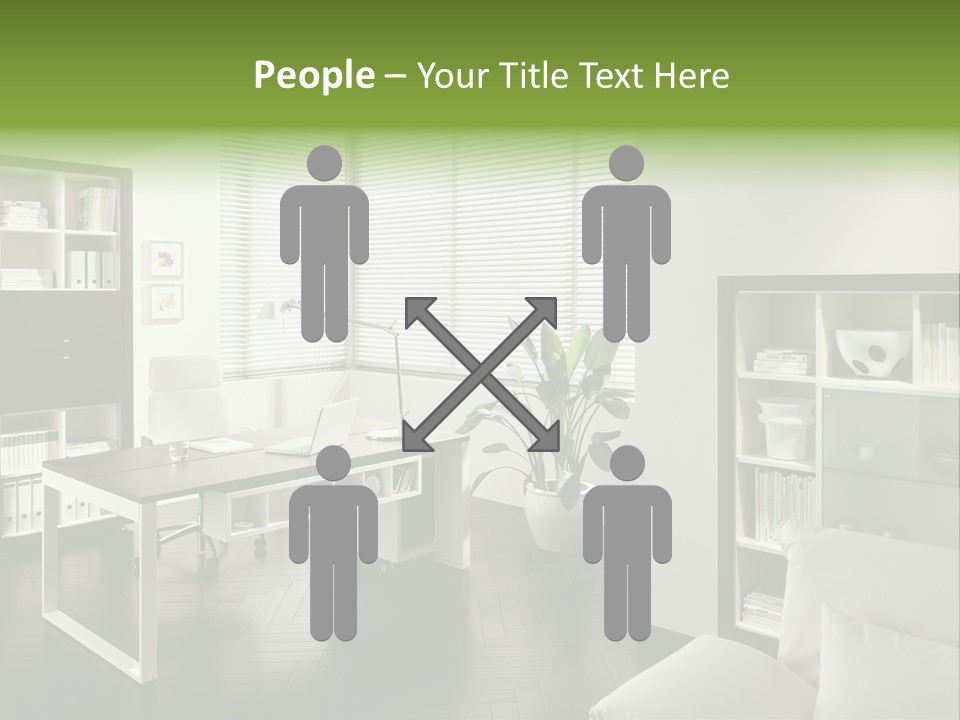 Sky Architectural Lounge PowerPoint Template