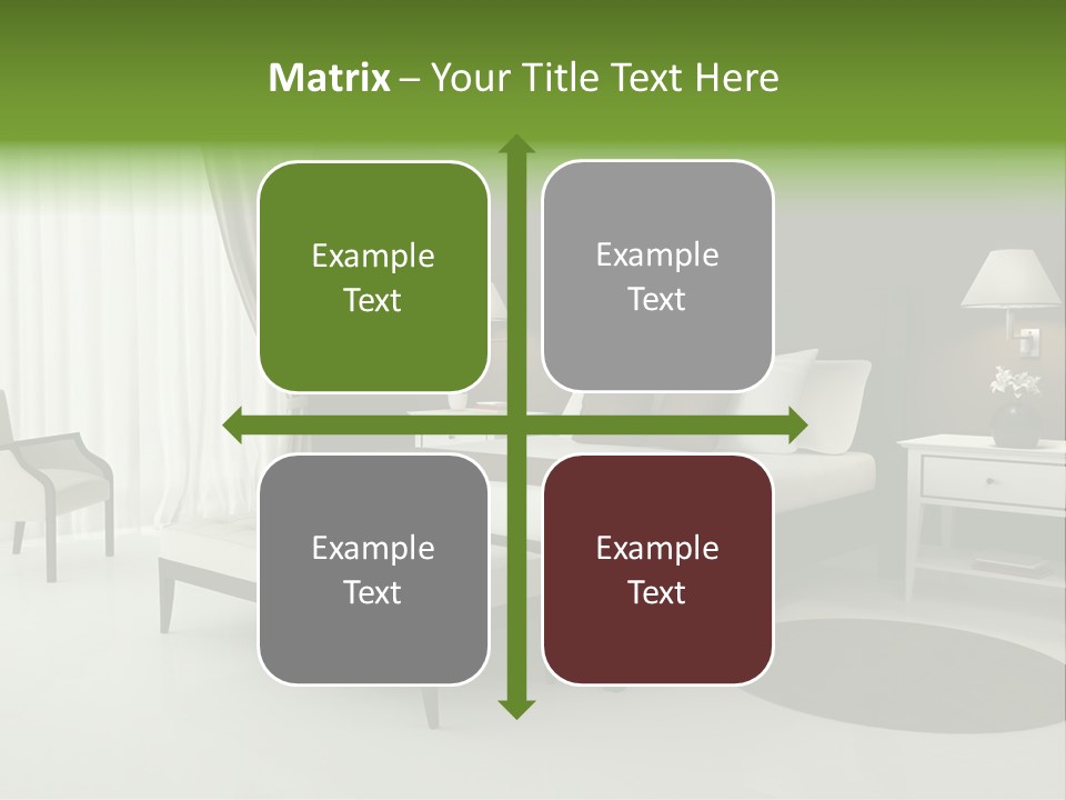 Modern Wallpaper Interior PowerPoint Template