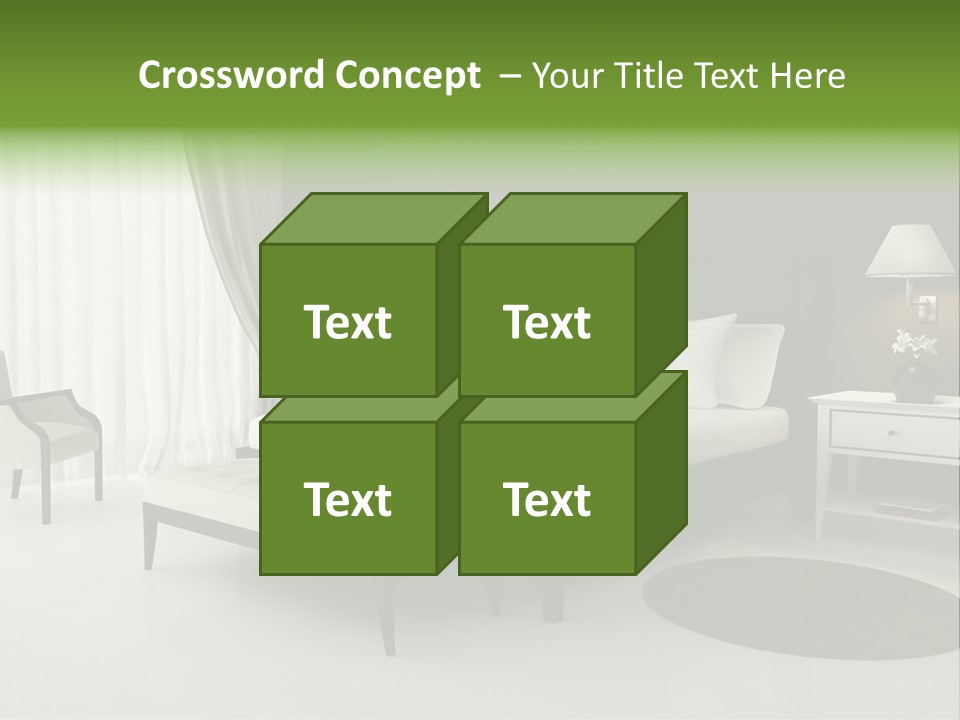 Modern Wallpaper Interior PowerPoint Template