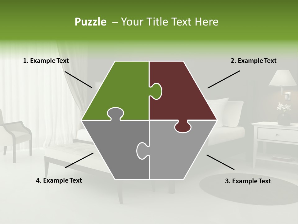 Modern Wallpaper Interior PowerPoint Template