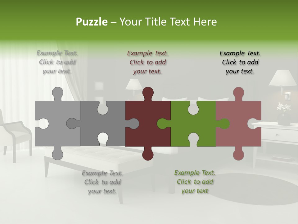 Modern Wallpaper Interior PowerPoint Template