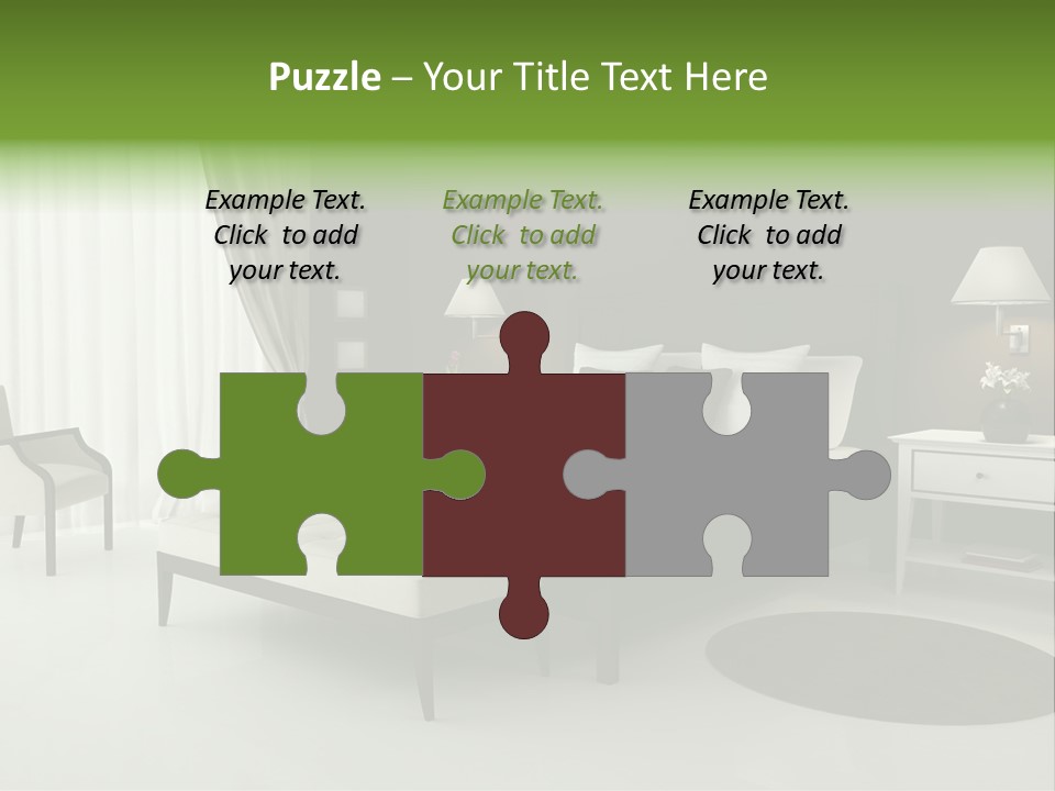 Modern Wallpaper Interior PowerPoint Template