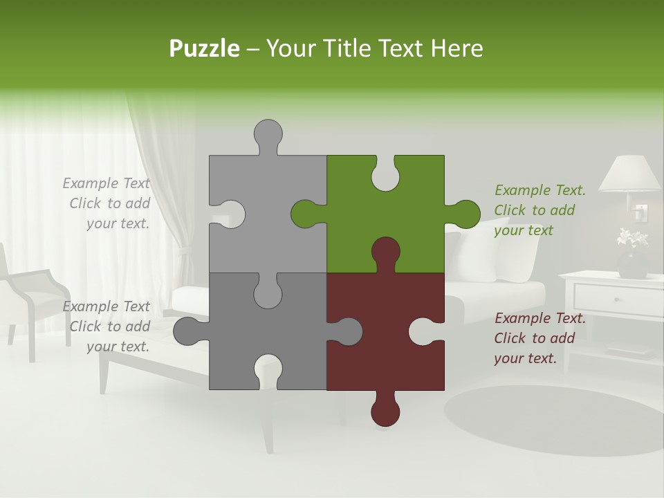 Modern Wallpaper Interior PowerPoint Template