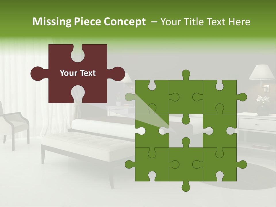 Modern Wallpaper Interior PowerPoint Template