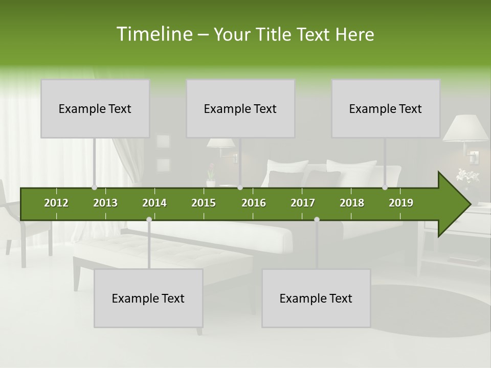 Modern Wallpaper Interior PowerPoint Template