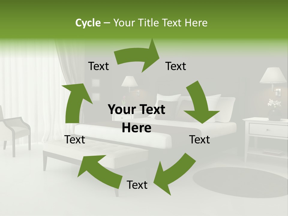 Modern Wallpaper Interior PowerPoint Template