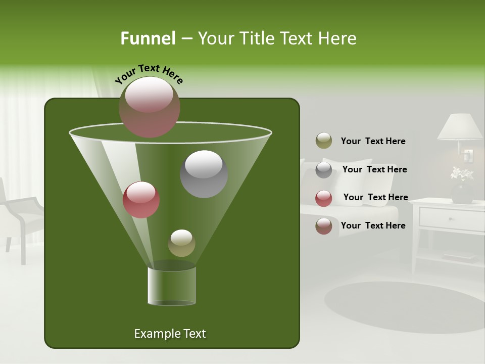 Modern Wallpaper Interior PowerPoint Template