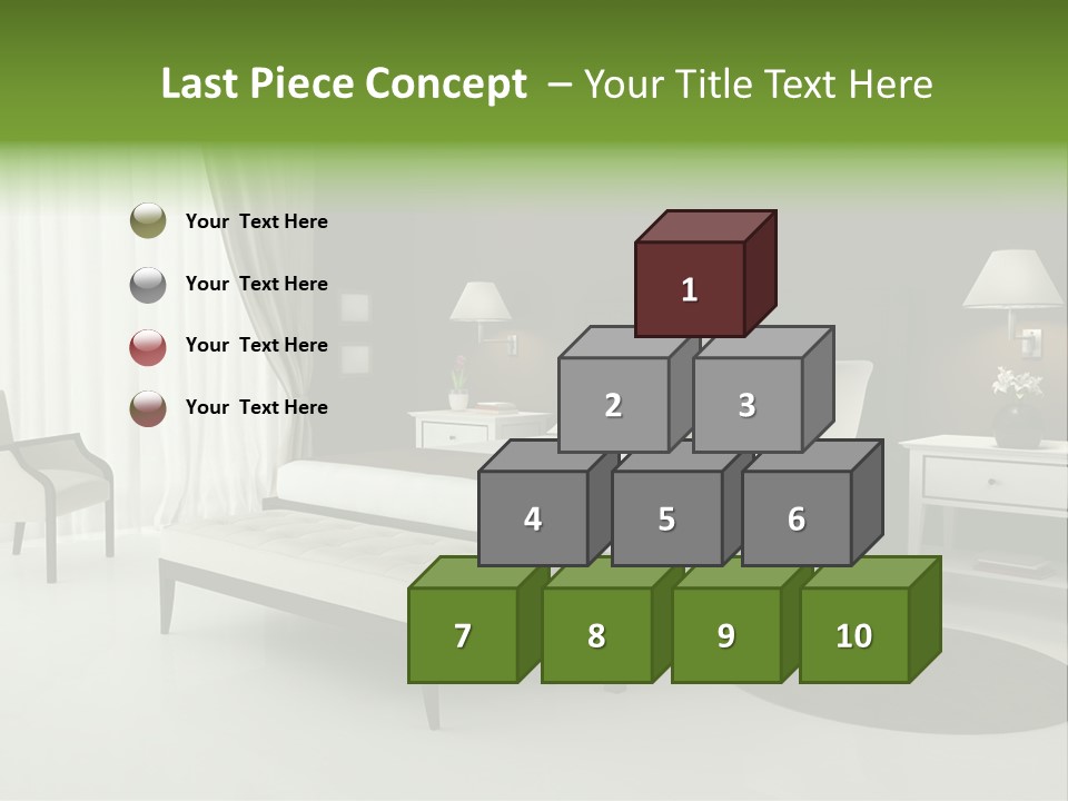 Modern Wallpaper Interior PowerPoint Template