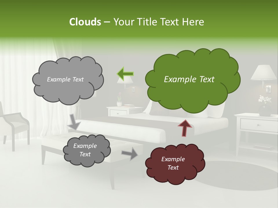 Modern Wallpaper Interior PowerPoint Template