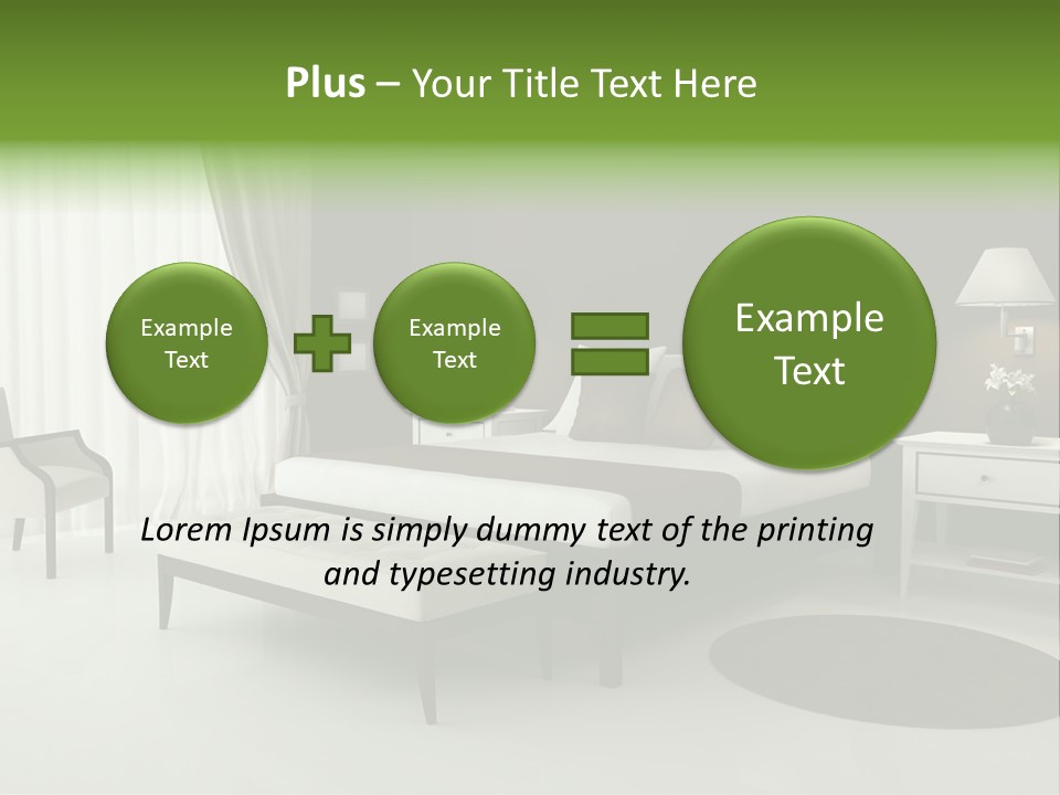 Modern Wallpaper Interior PowerPoint Template